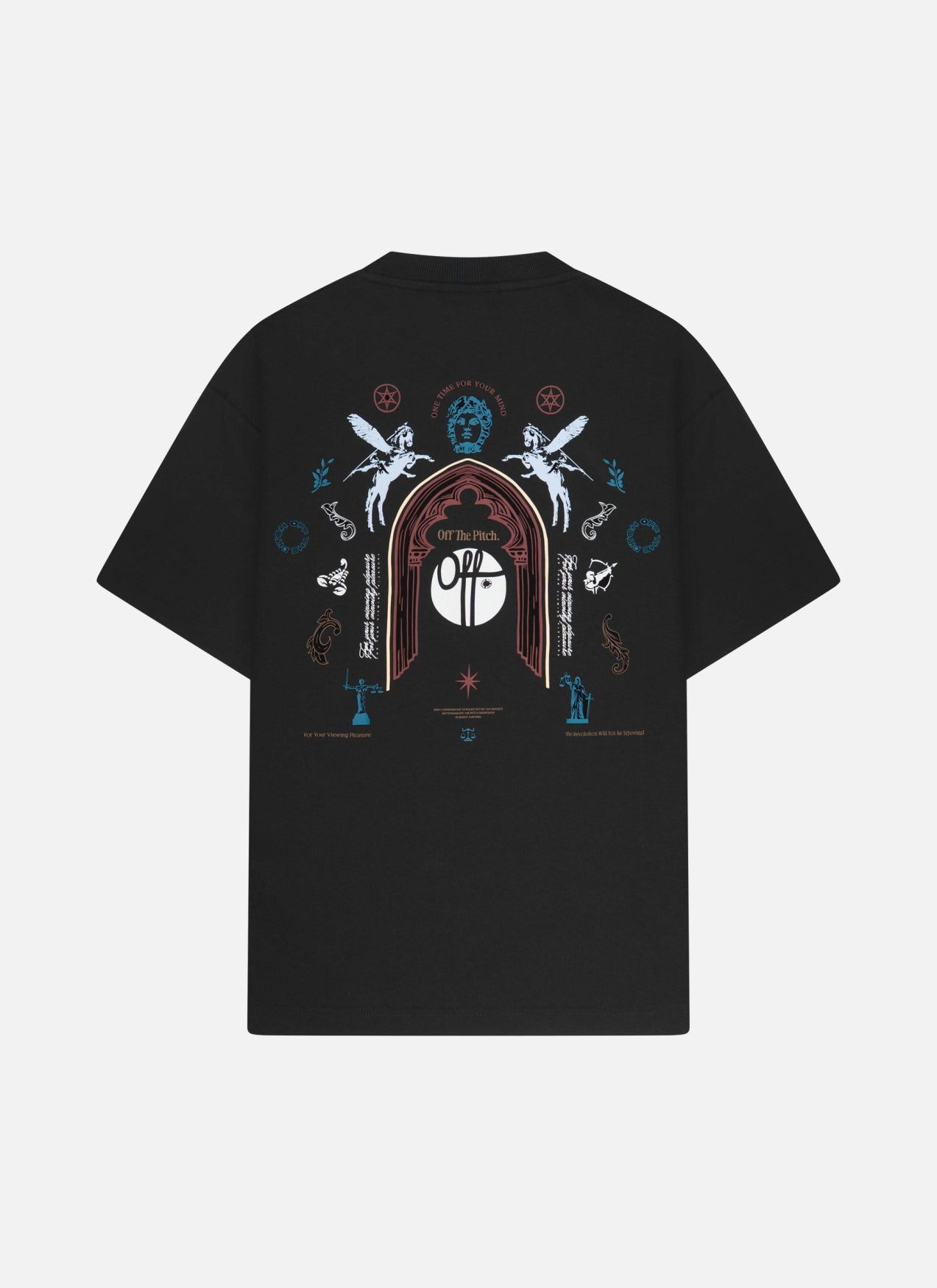 Sacred Loose Fit Tee | Black – Off The Pitch