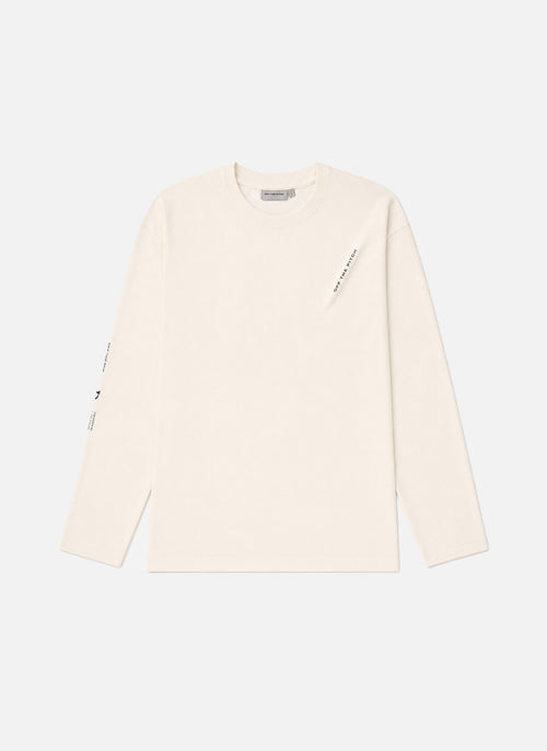 Arcane Long Sleeved Tee | Off White
