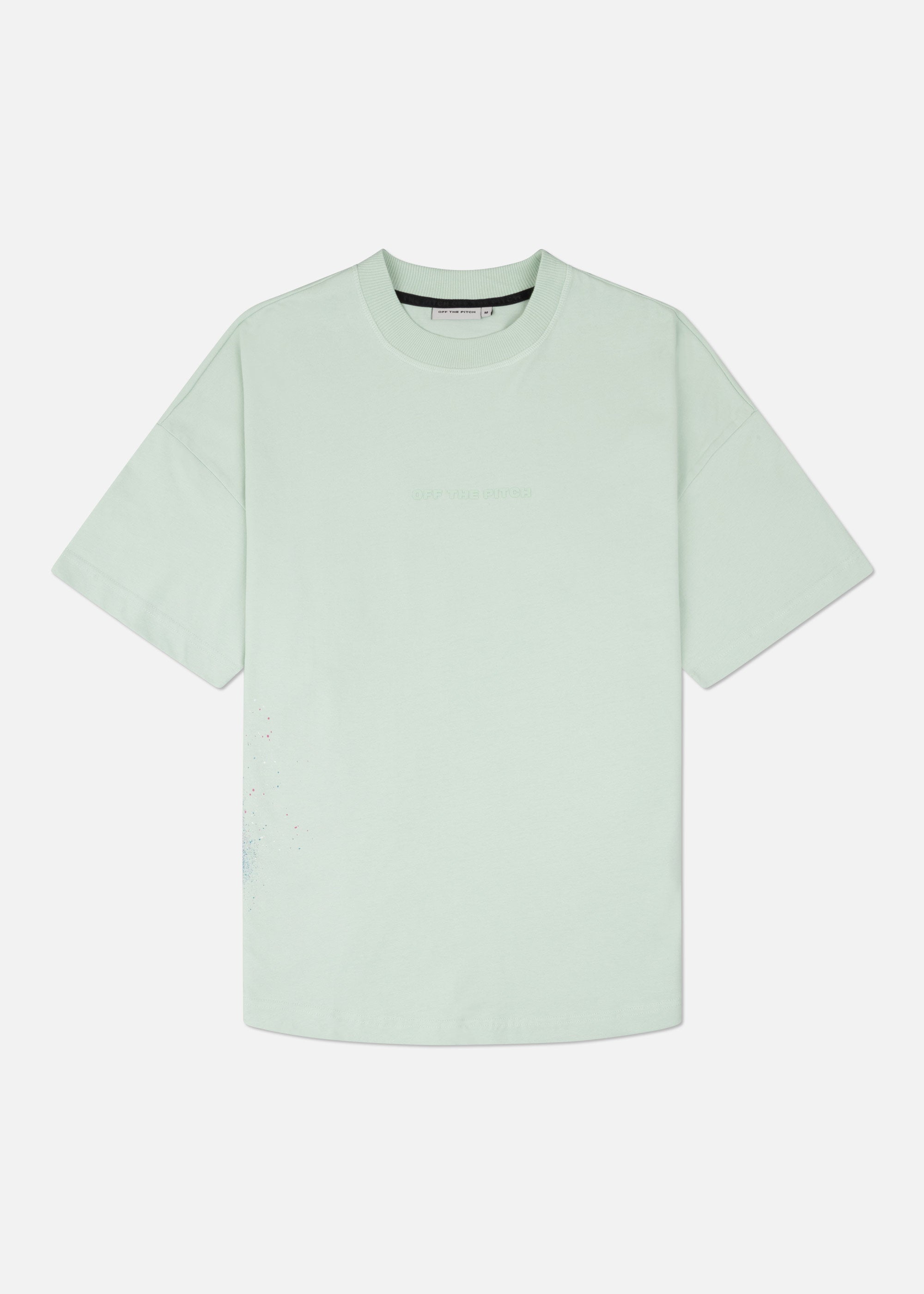 Graffity Oversized Tee | Green/White
