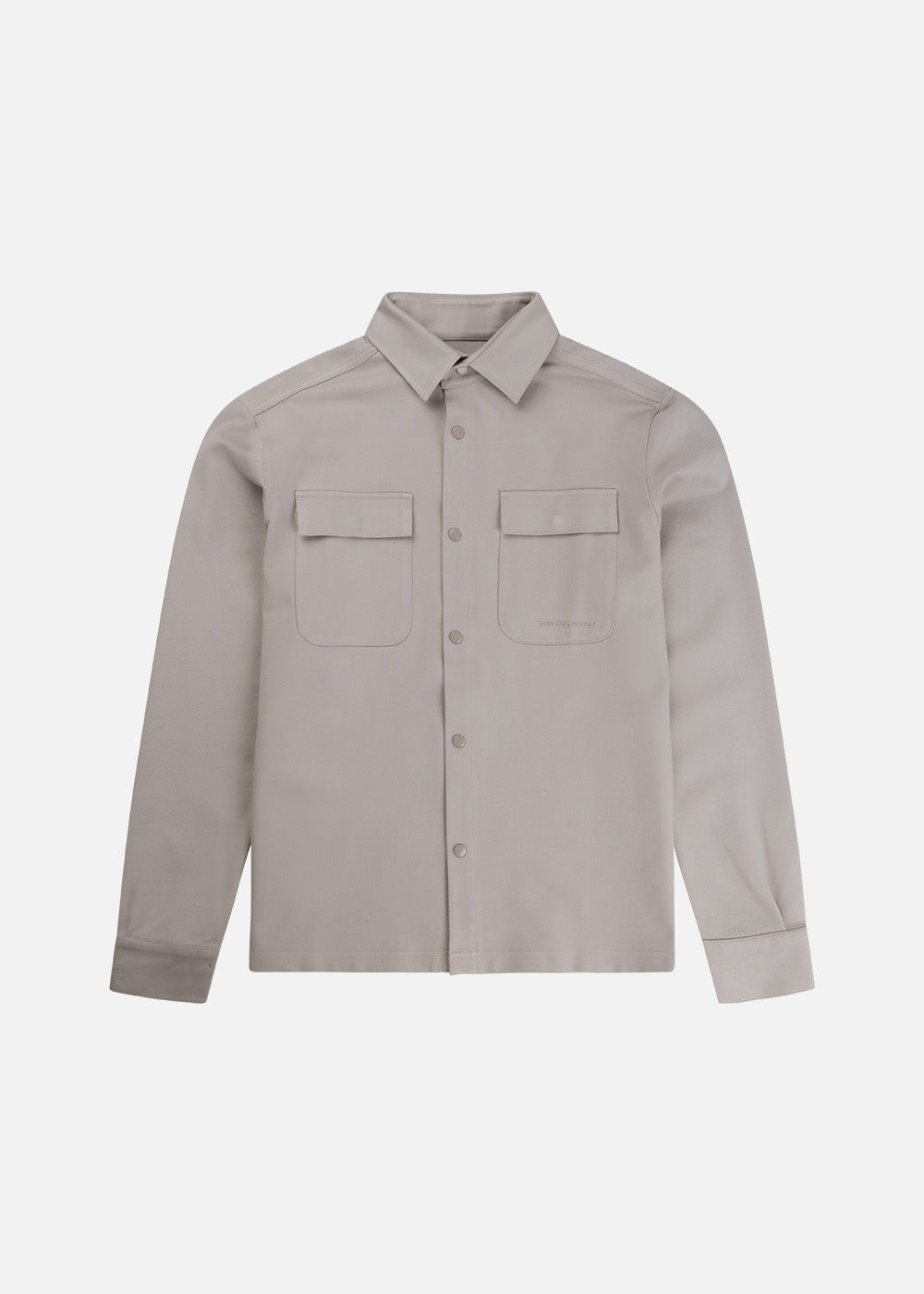 Smart Interlock Overshirt | Light Sand