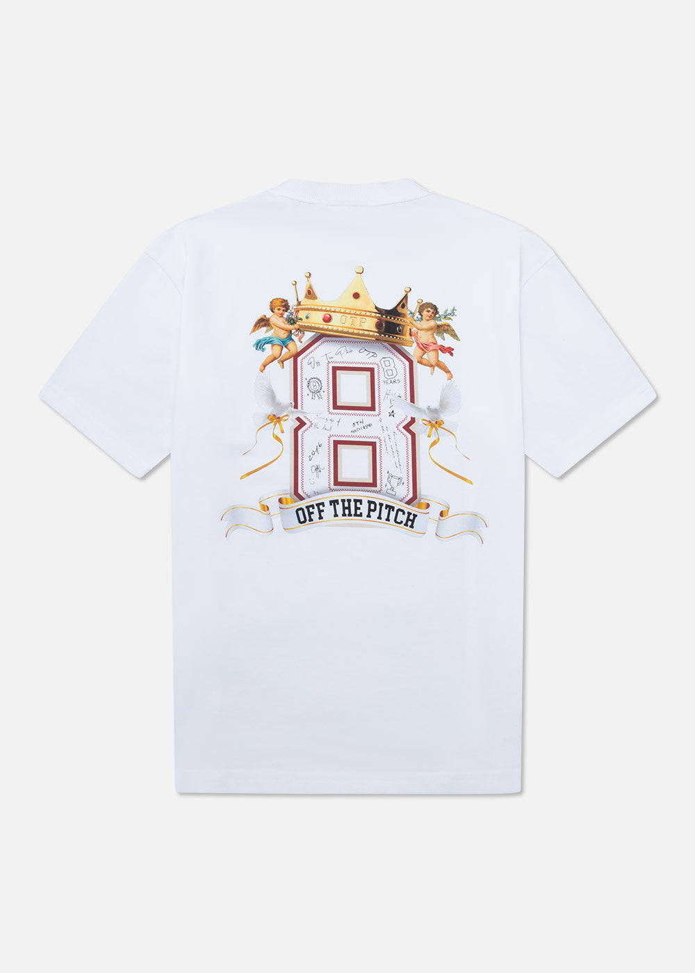 8TH BASH  LOOSE FIT TEE | White