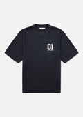 8TH BASH  LOOSE FIT TEE | Black