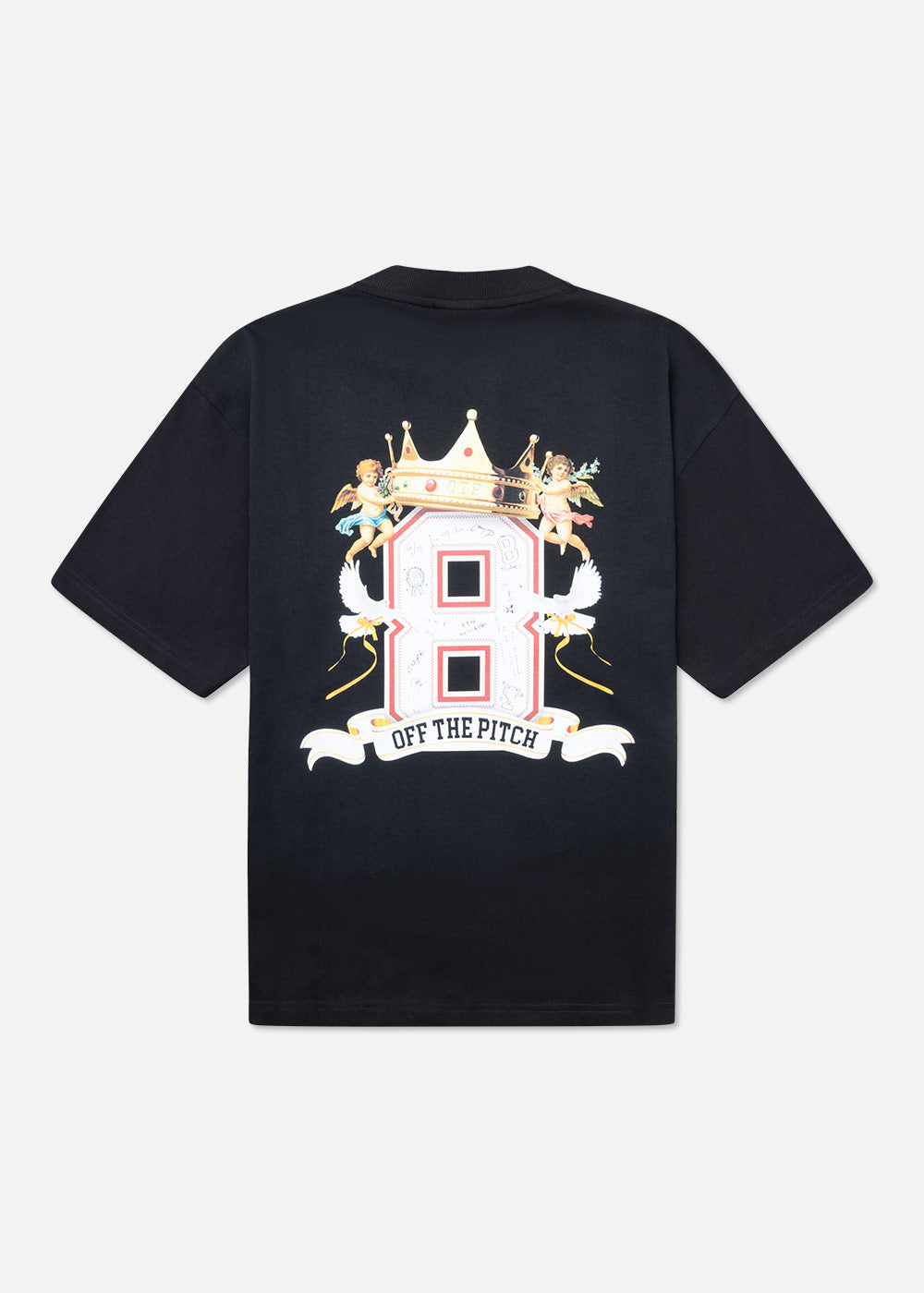 8TH BASH  LOOSE FIT TEE | Black