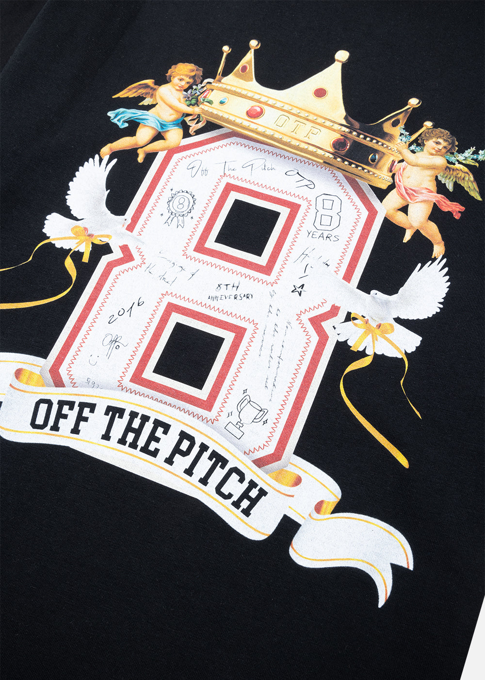 8TH BASH  LOOSE FIT TEE | Black