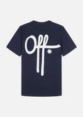 Fullstop Slim Fit Tee | Navy