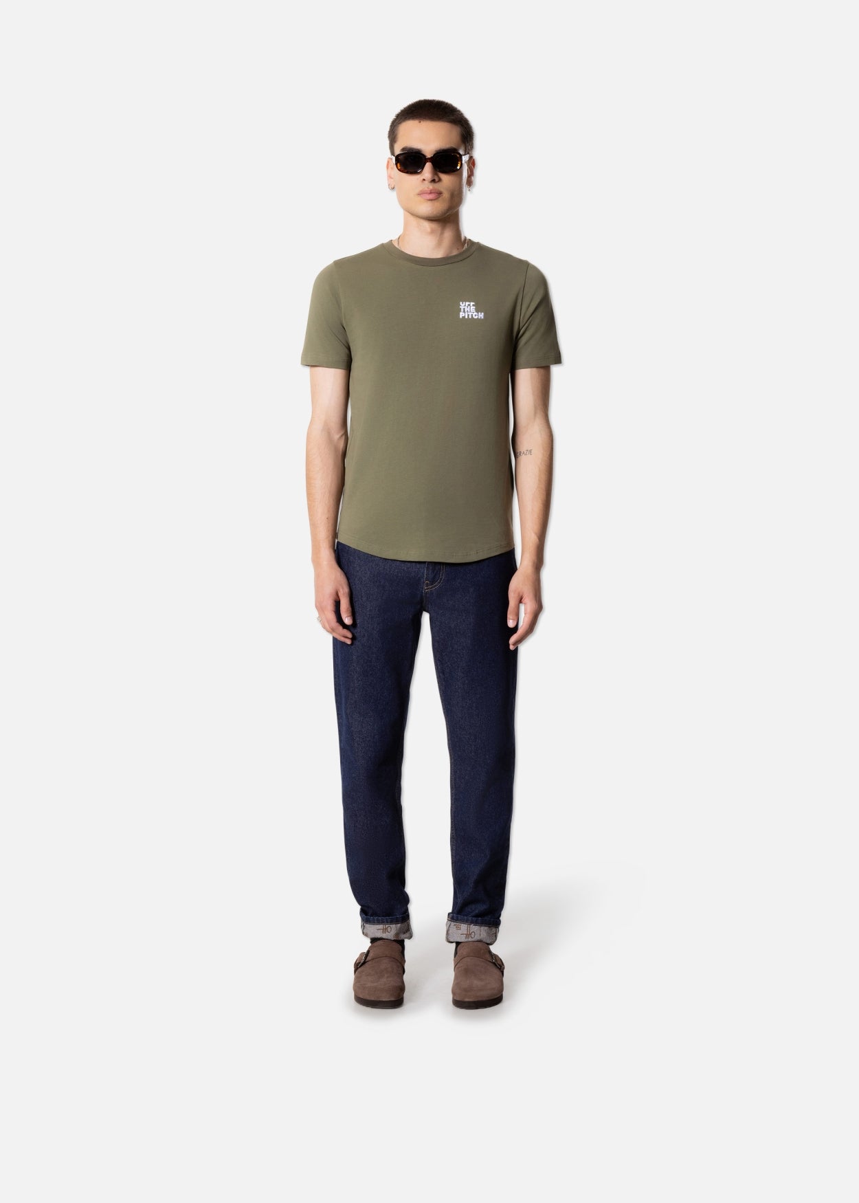 Spectrum Slim Fit Tee | Army