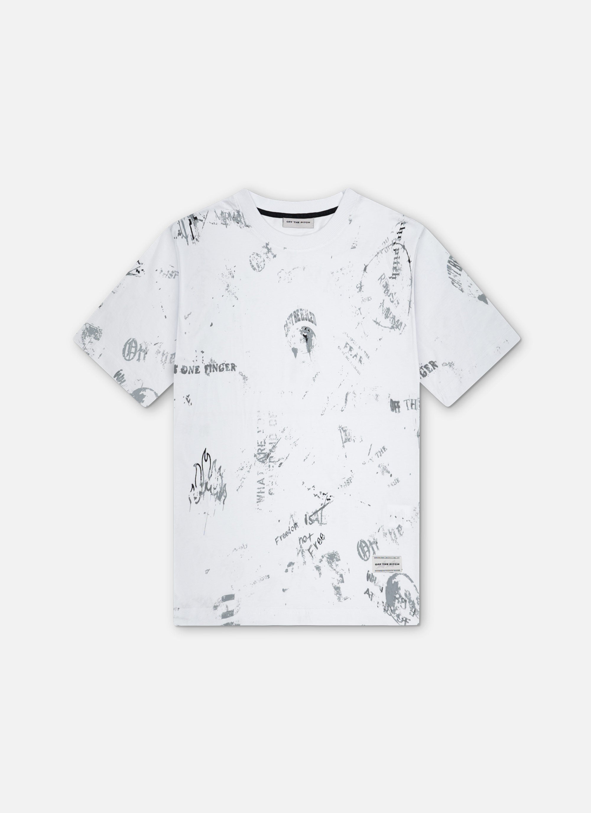 Rebellion Oversized Tee | White