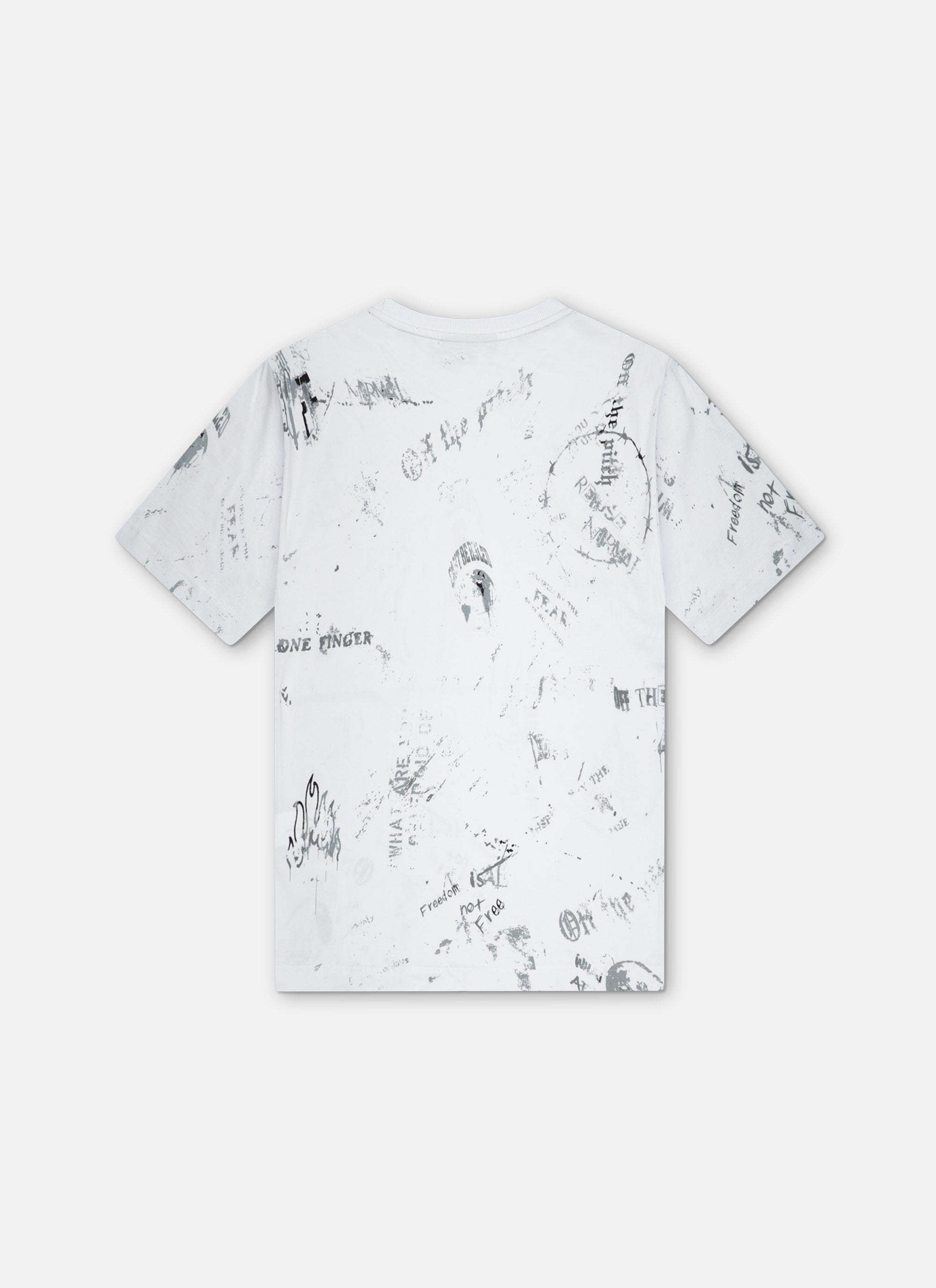 Rebellion Oversized Tee | White