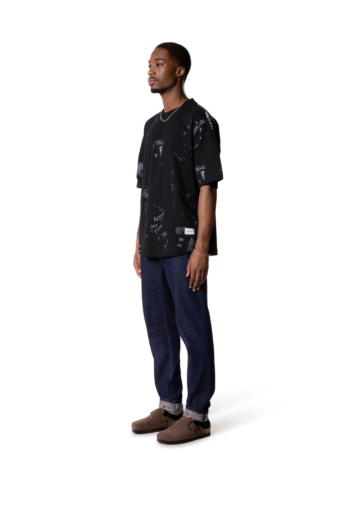 Rebellion Oversized Tee | Black