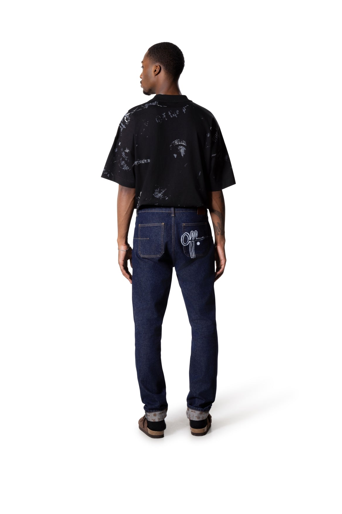 Rebellion Oversized Tee | Black