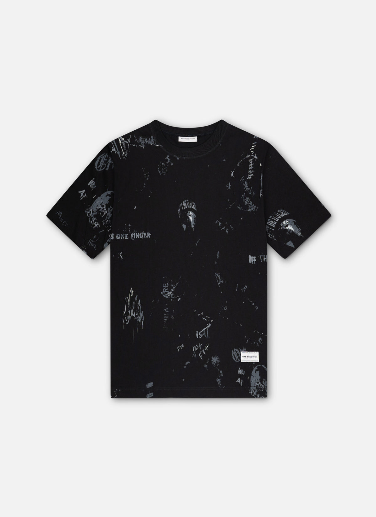 Rebellion Oversized Tee | Black