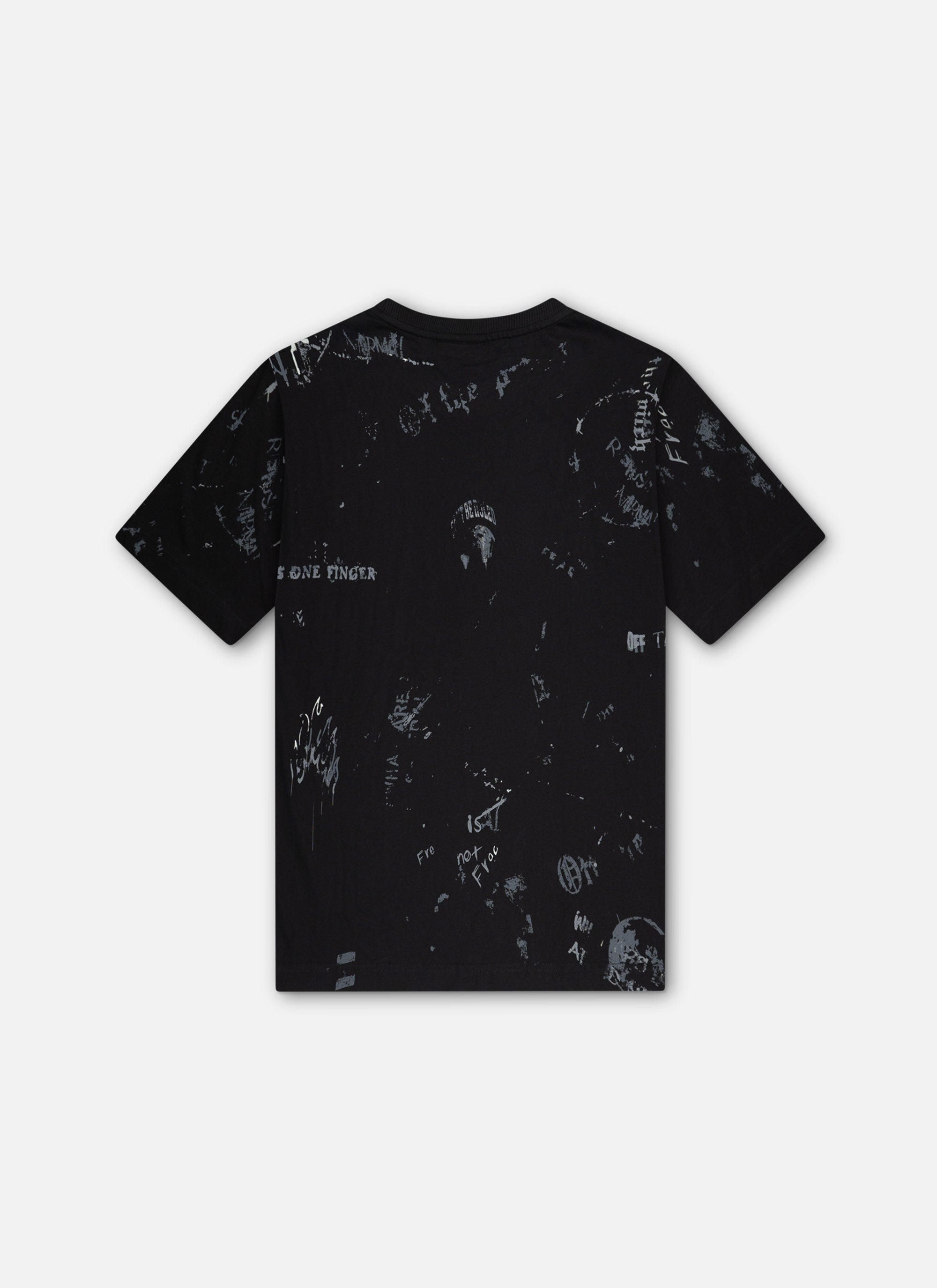 Rebellion Oversized Tee | Black