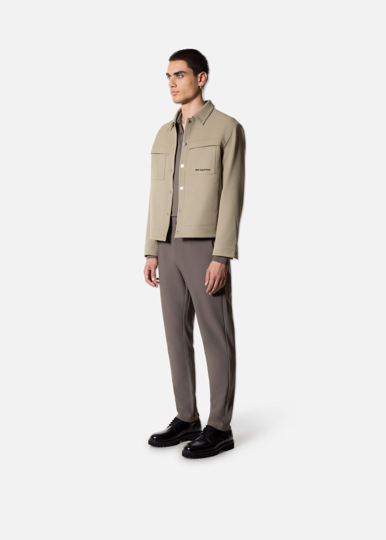 Pantalón de vestir Smart King | Marrón/Gris