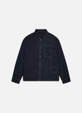 Double Face Denim Shirt | Blue/Blue
