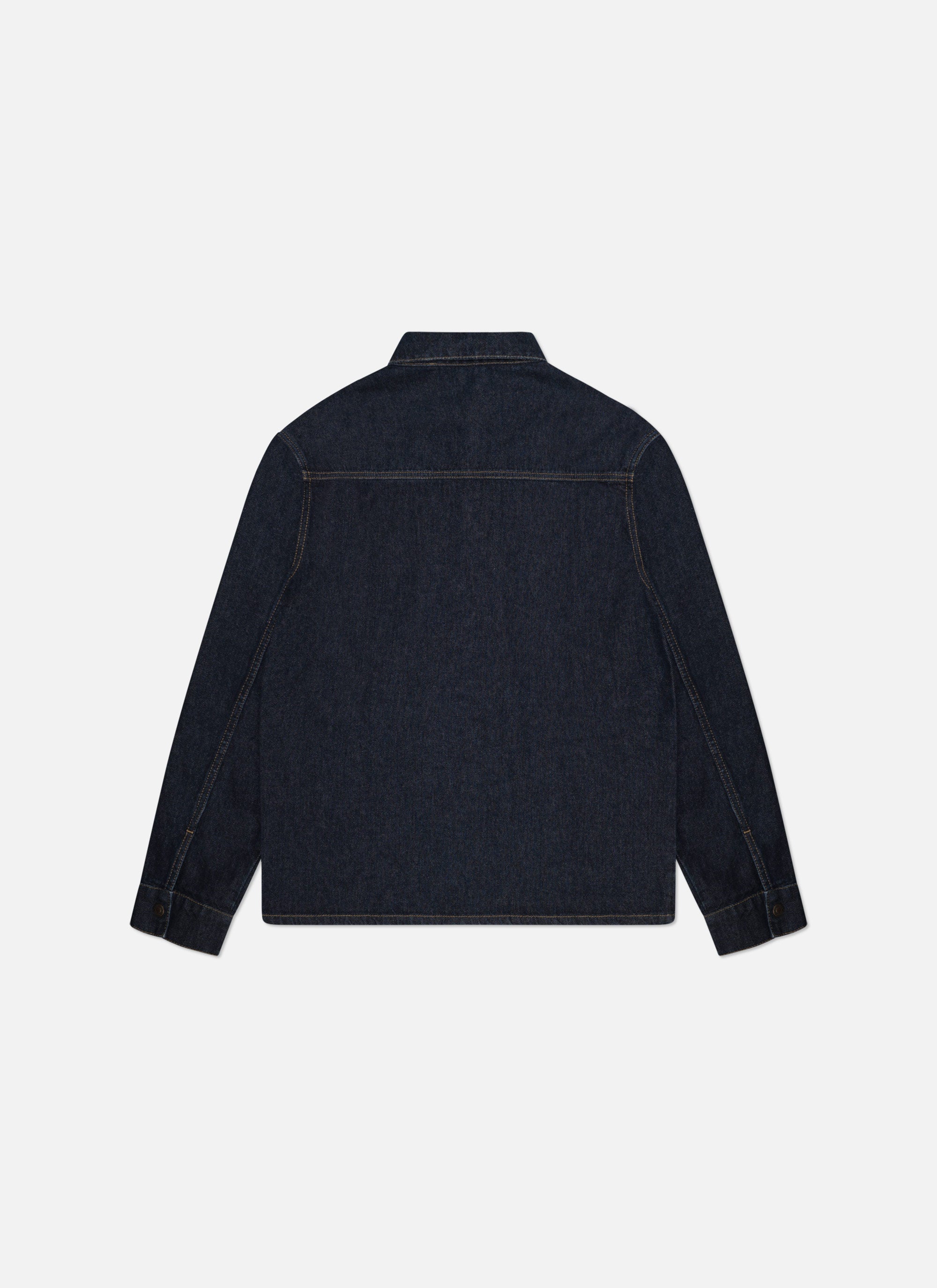 Double Face Denim Shirt | Blue/Blue