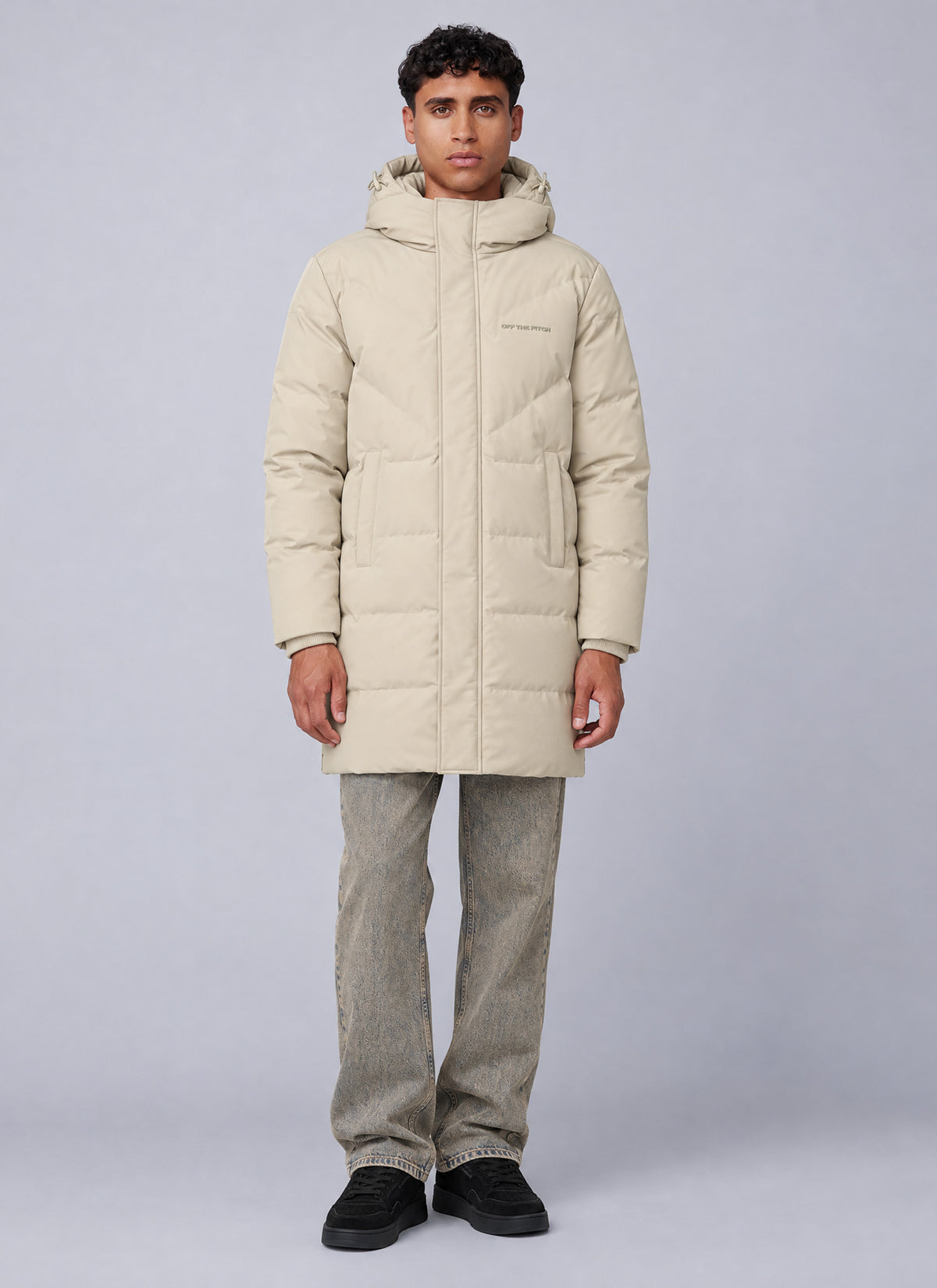 Ripstop Longline Puffer | Sand