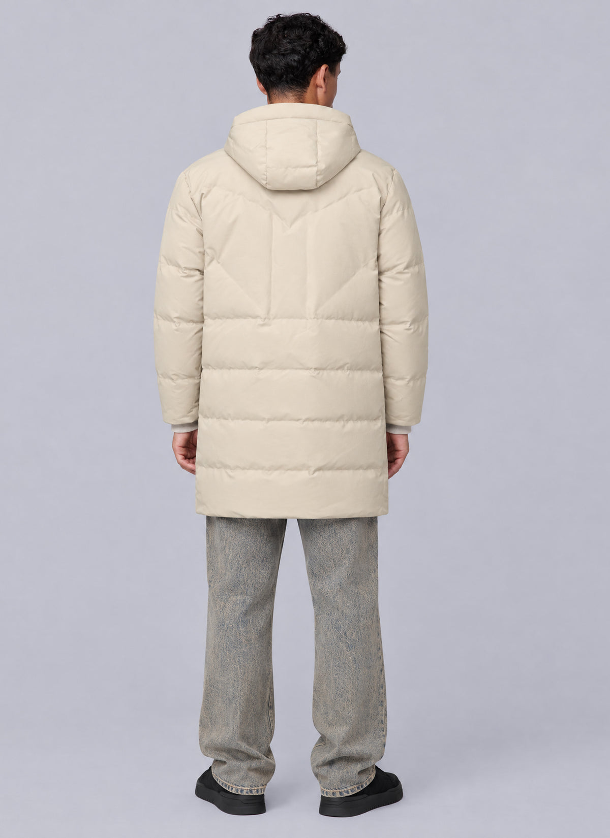 Ripstop Longline Puffer | Sand