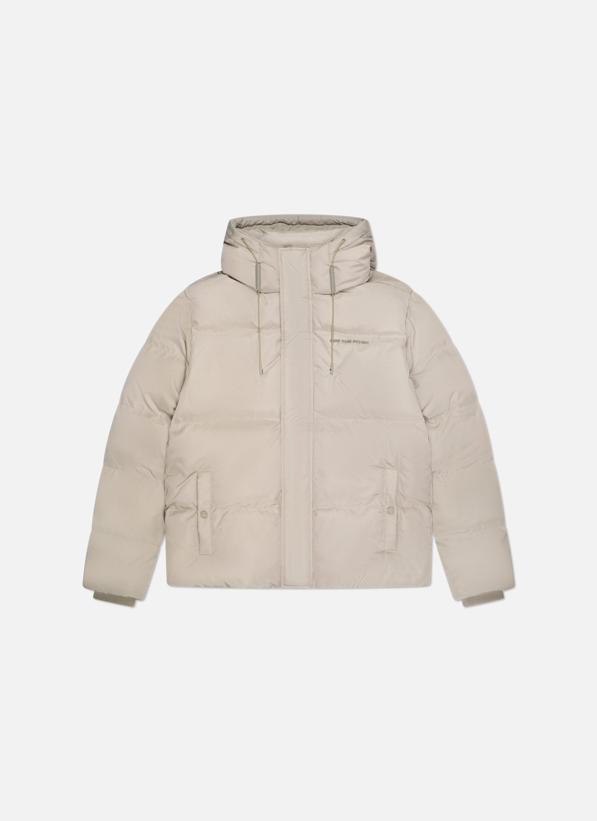 Hooded Short Jacket | Silver