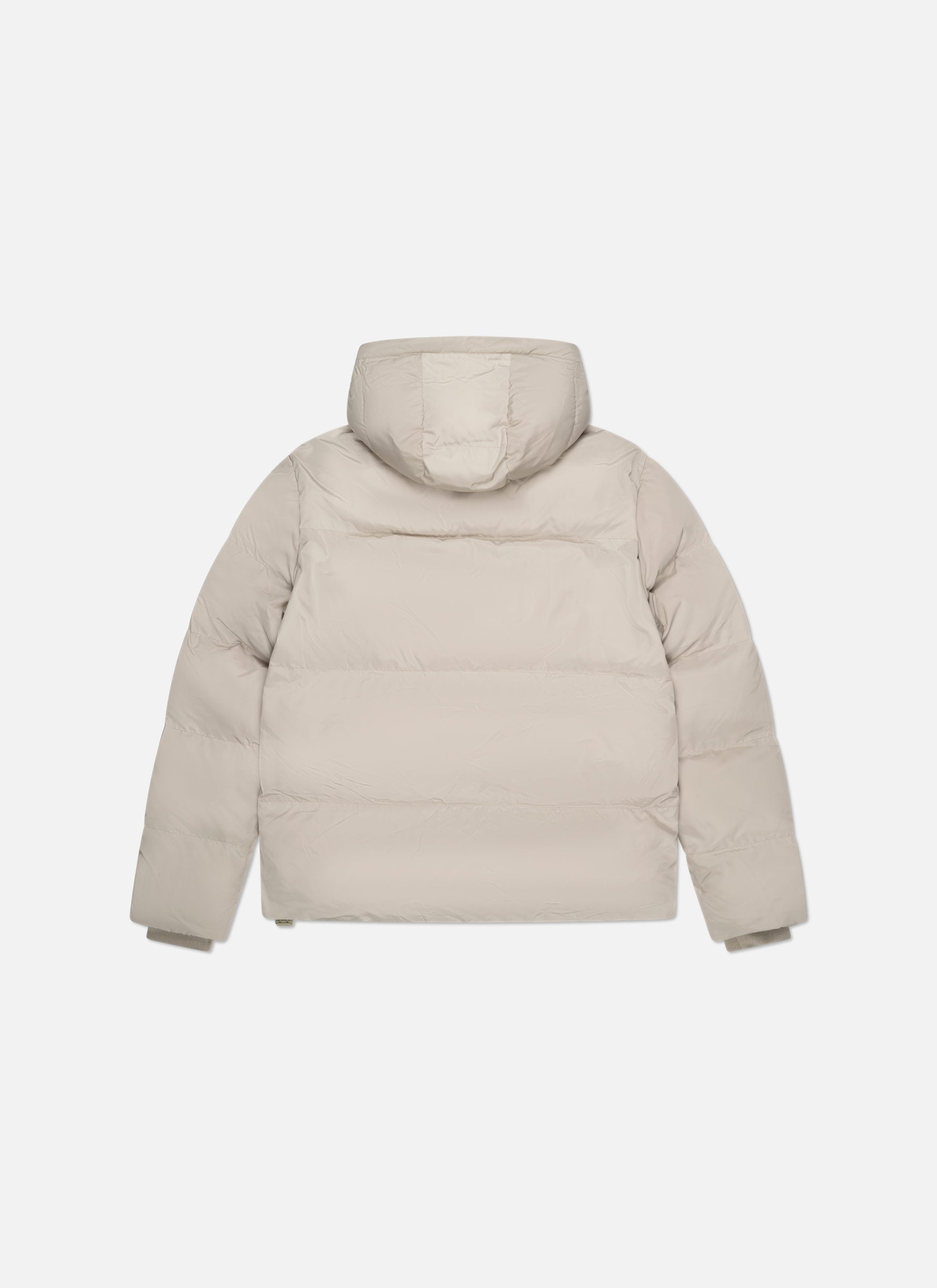 Hooded Short Jacket | Silver