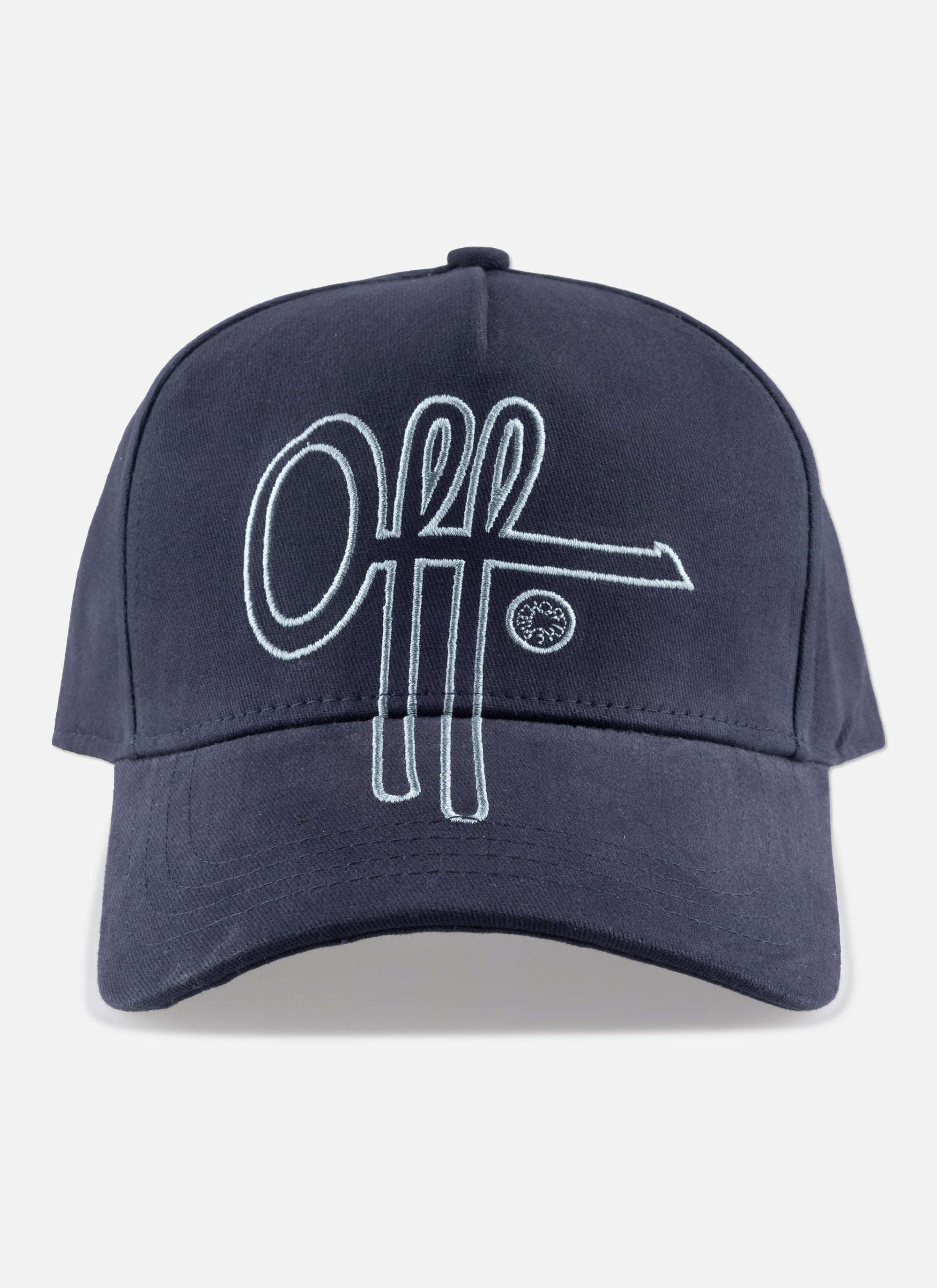 Outline Fullstop Cap | Navy/Blue