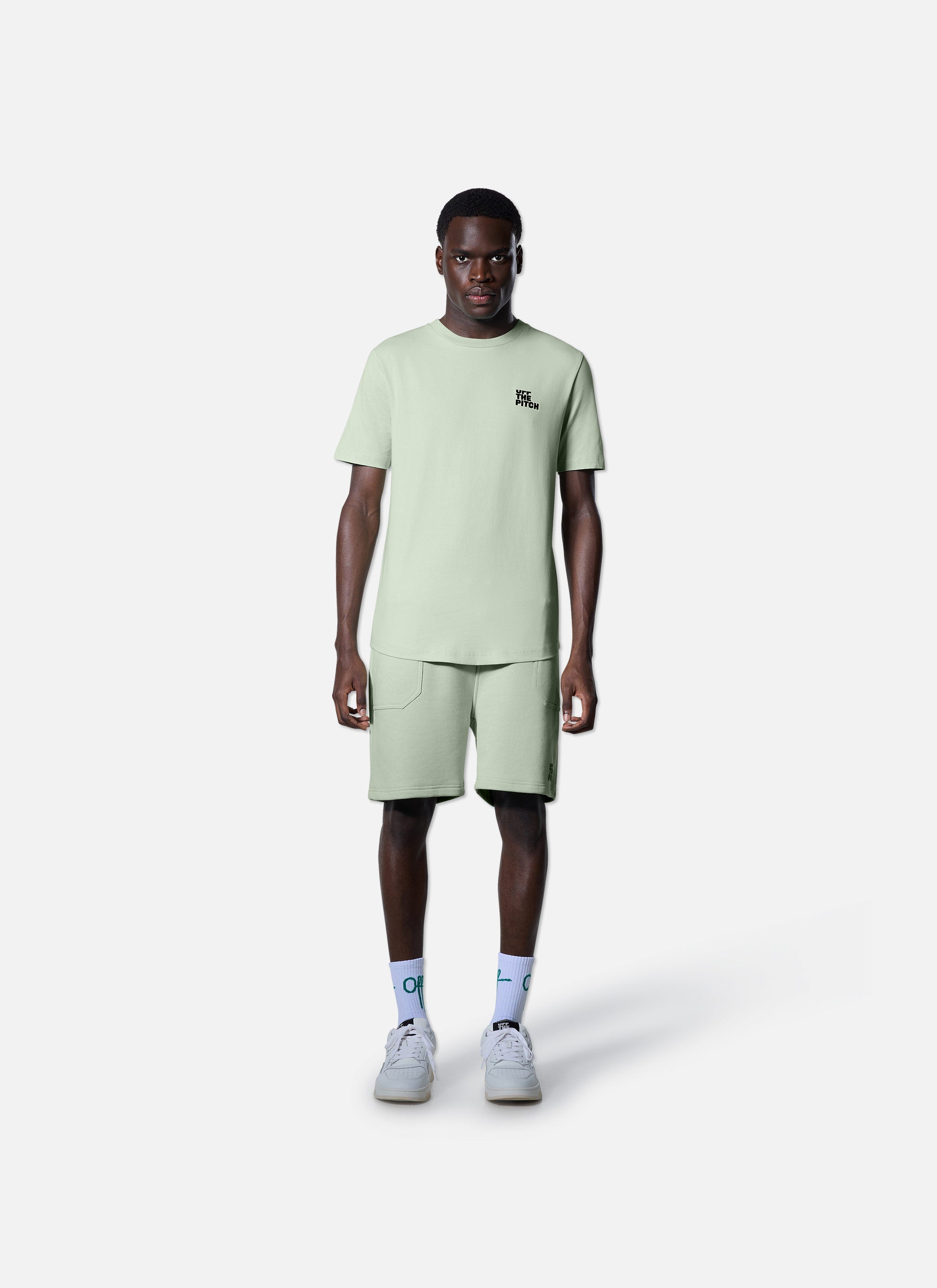 Fullstop Slim Fit Tee | Lime