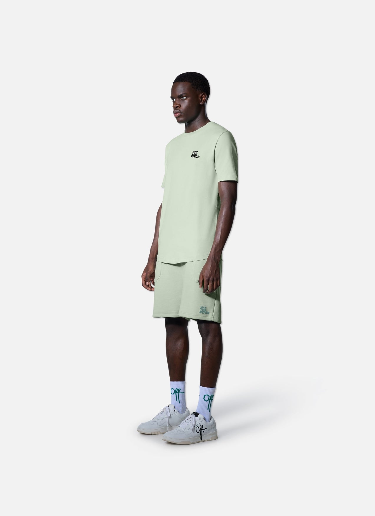 Fullstop Slim Fit Tee | Lime