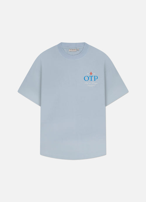 Global Oversized Tee | Sky light blue