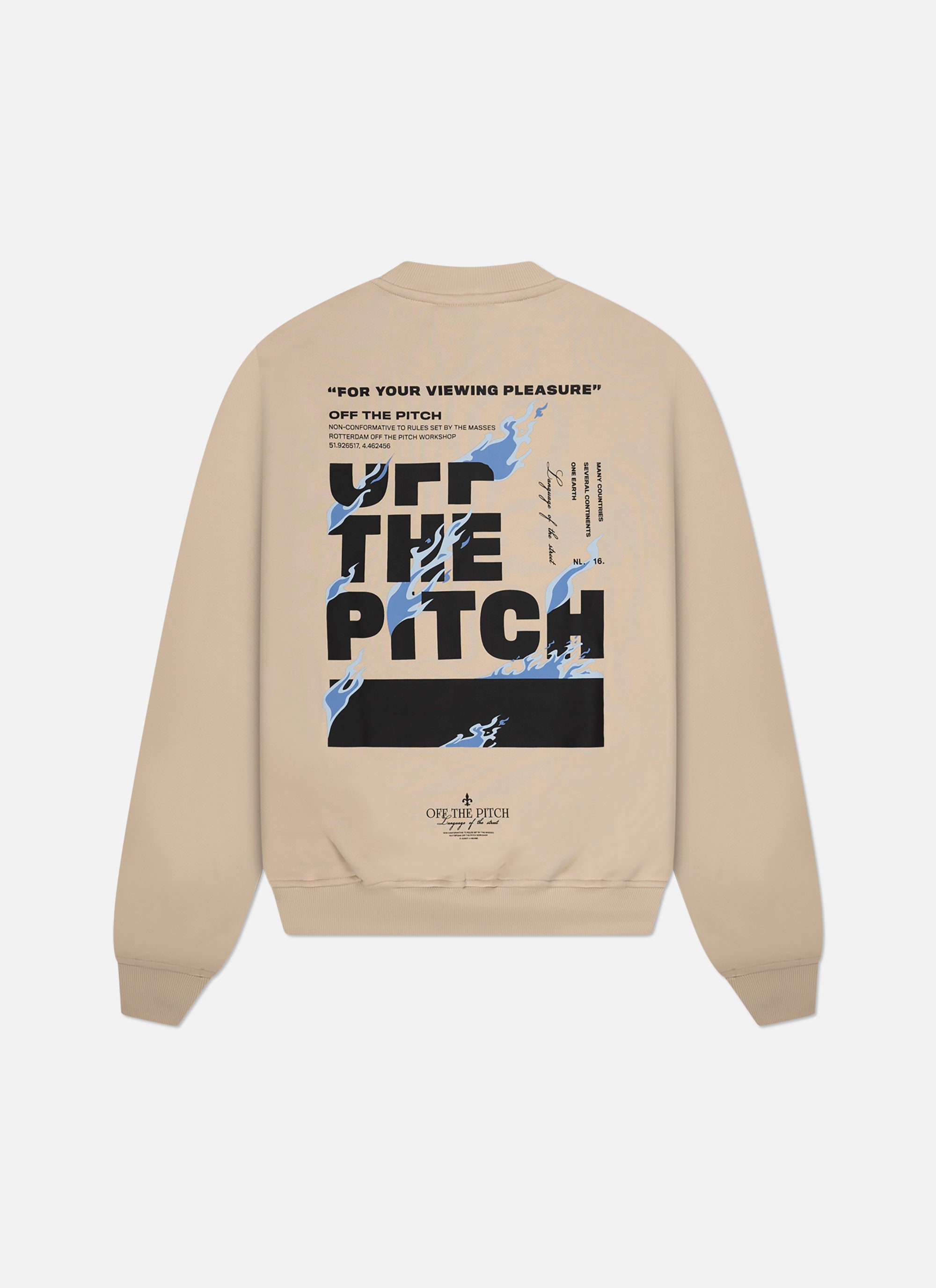 Lit Crewneck | Sand