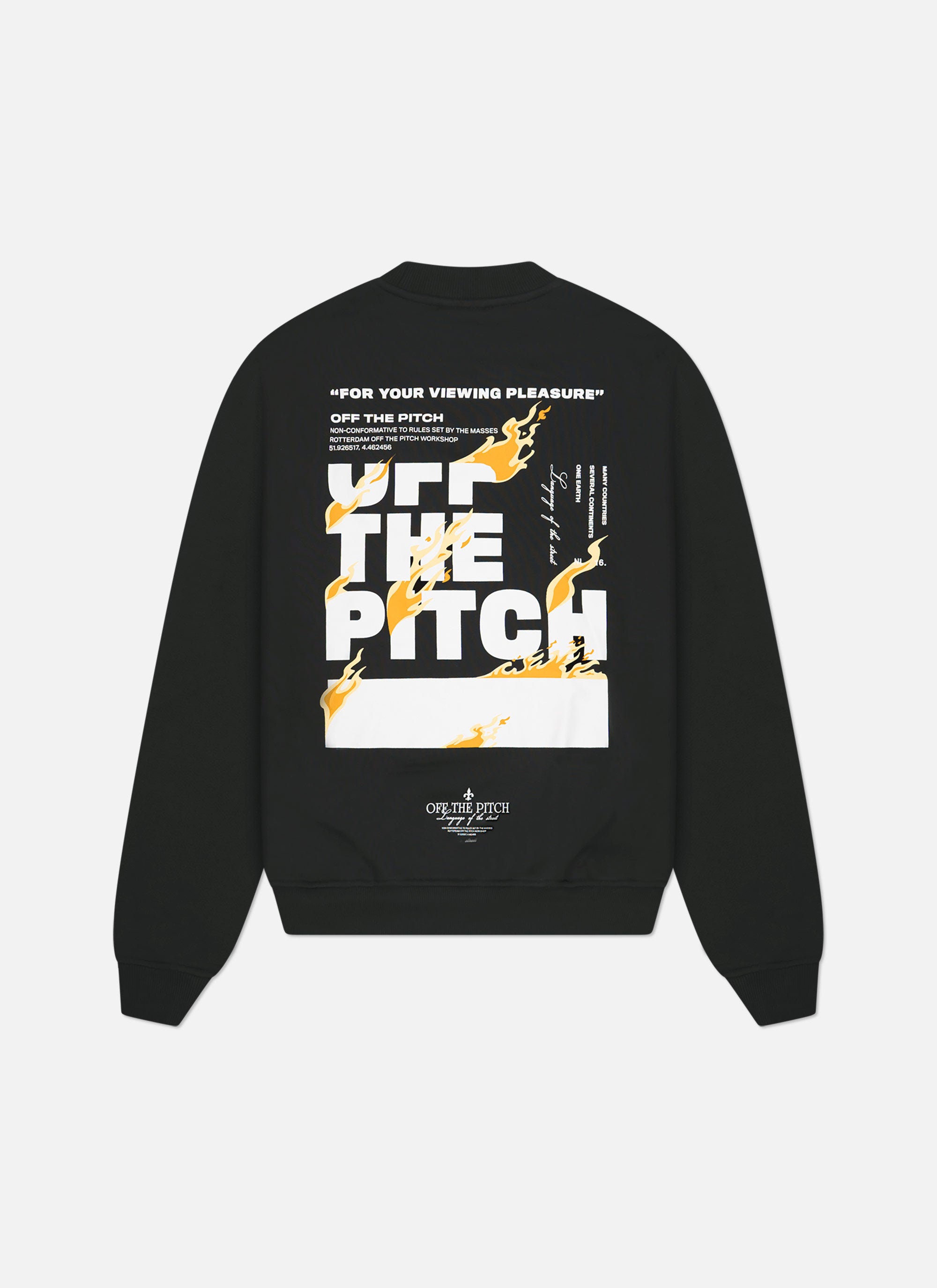 Lit Crewneck | Black