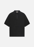 Crochet Boulevard Polo | Black