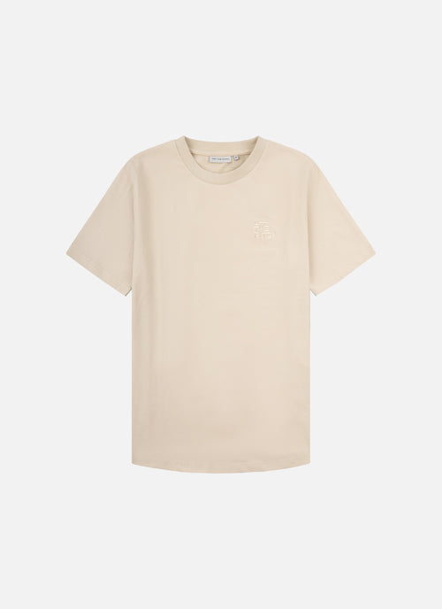 Backburn Faded Slim Fit Tee | Sand