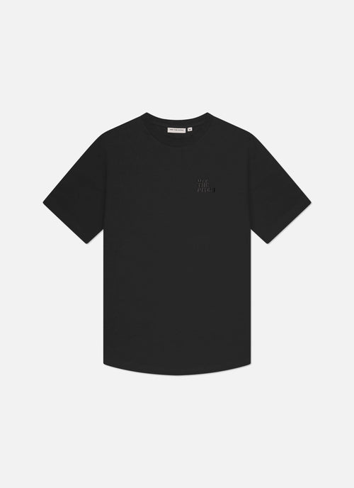Backburn Faded Slim Fit Tee | Black