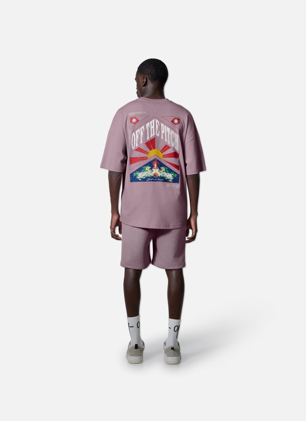 Season Oversized Tee | Lilac