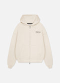 Wardrobe Essentials Full Zip Hood | Off White