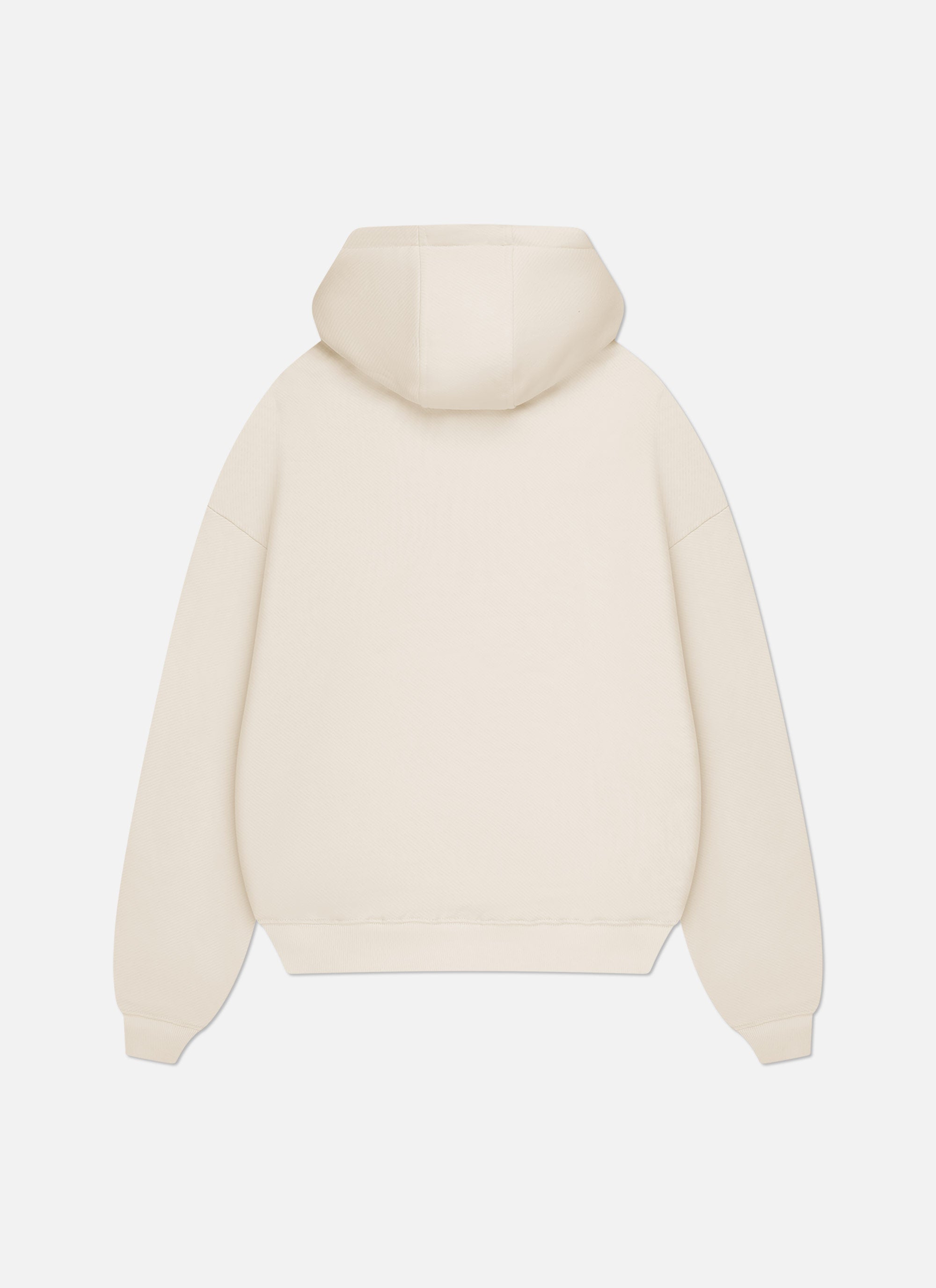 Wardrobe Essentials Full Zip Hood | Off White