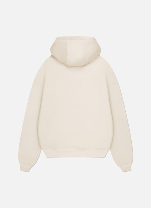 Wardrobe Essentials Full Zip Hood | Off White
