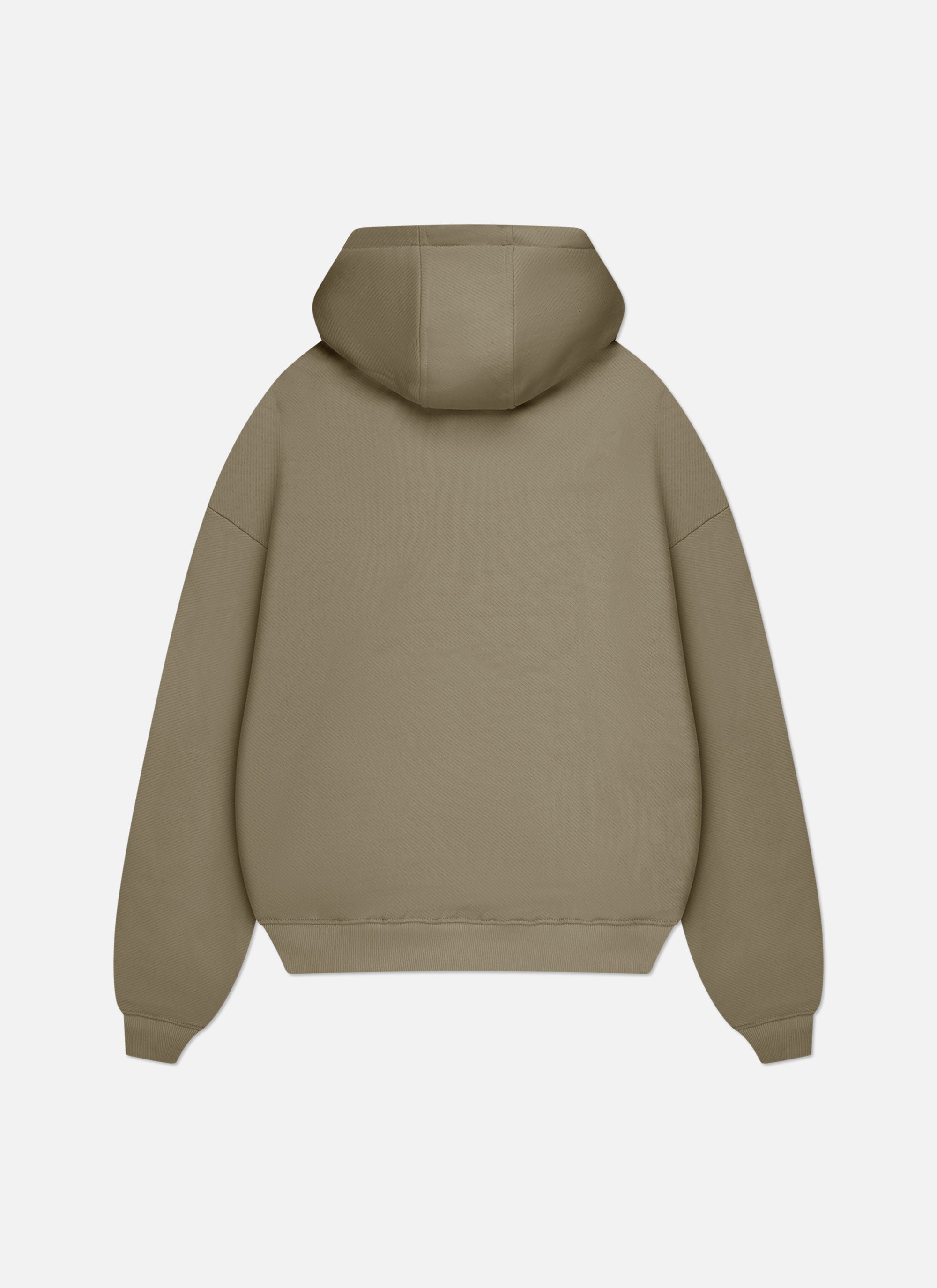 Wardrobe Essentials Full Zip Hood | Olive