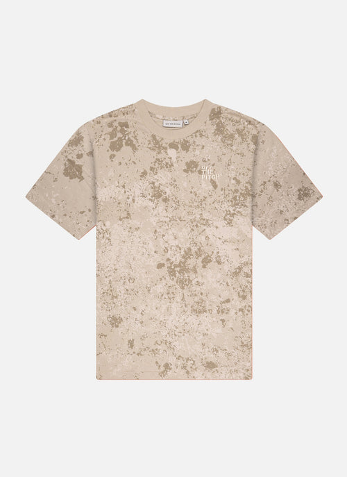 Blotch Loose Fit Tee | Sand
