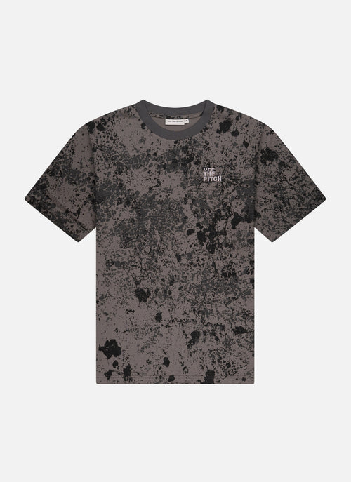 Blotch Loose Fit Tee | Black