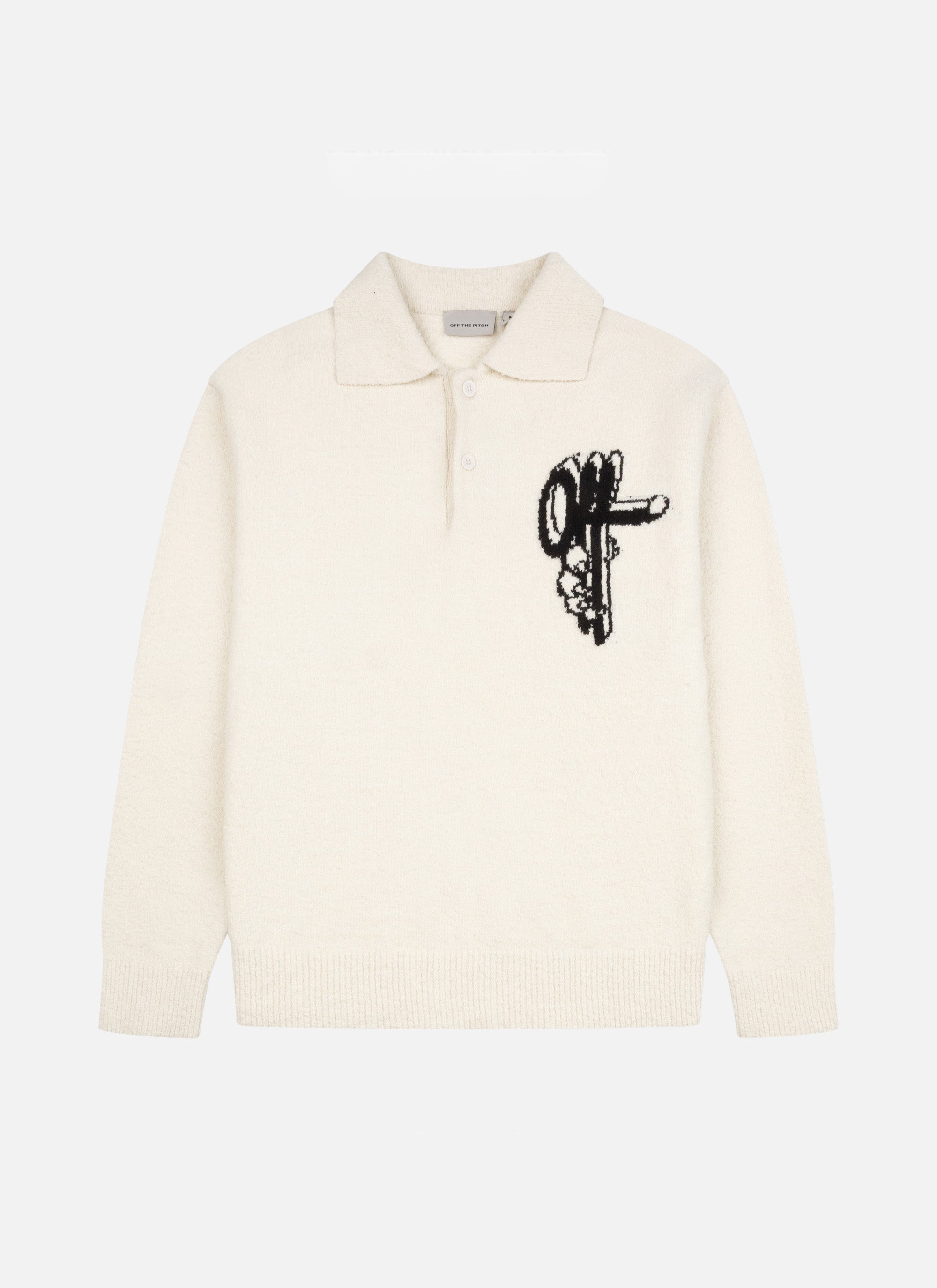 Boucle Grip Sweater | Off White