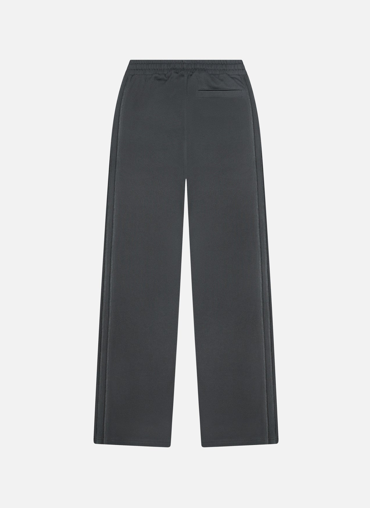Pantalón de panel con borde sin rematar | Gris oscuro