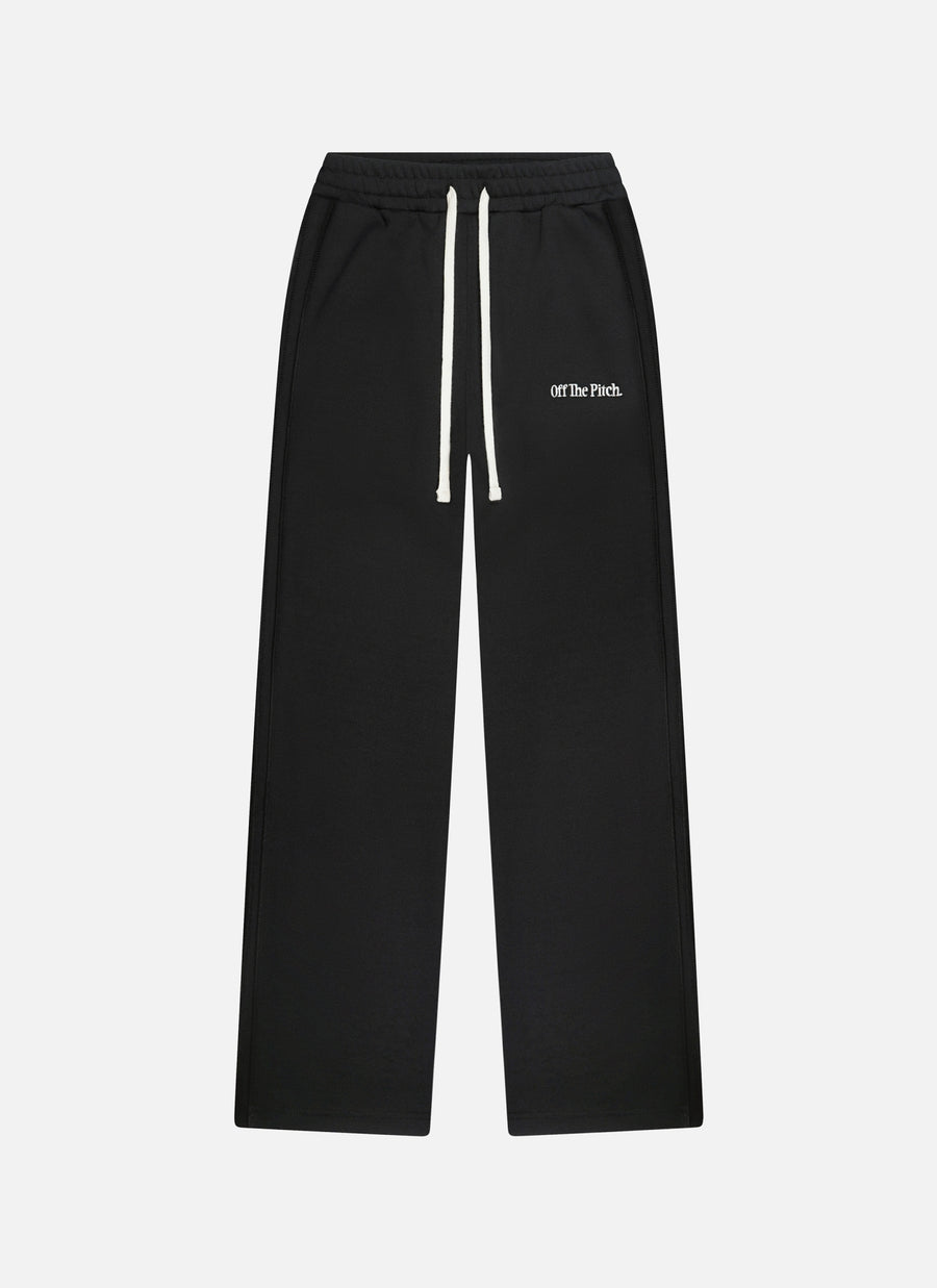 Pantalones con panel de borde sin rematar 