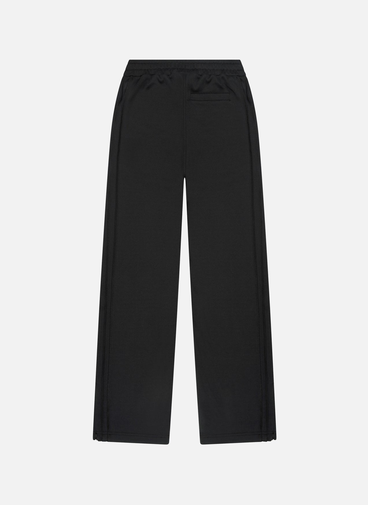 Raw Edge Panel Pants | Black