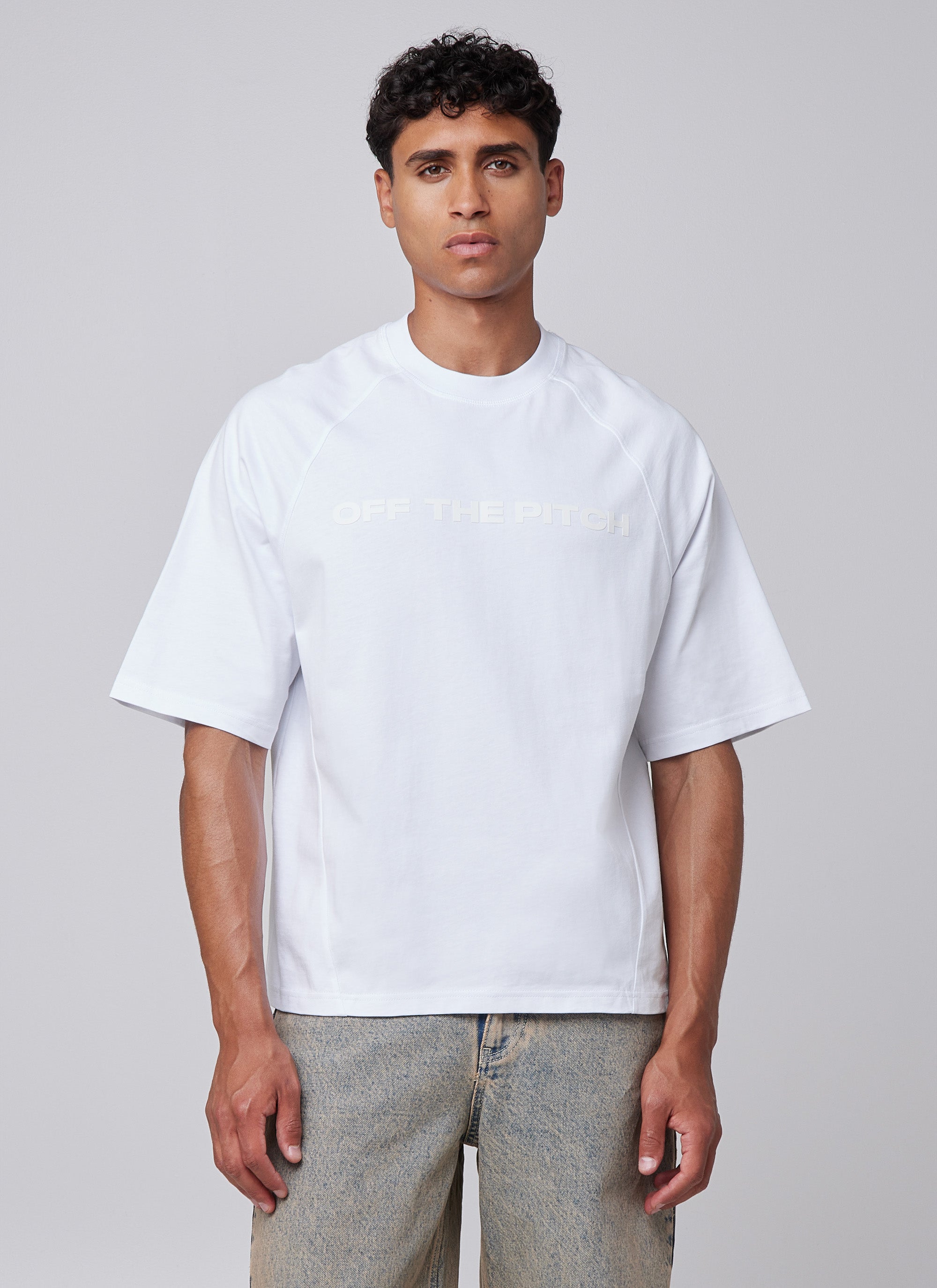 Raglan Loose Fit Tee | White