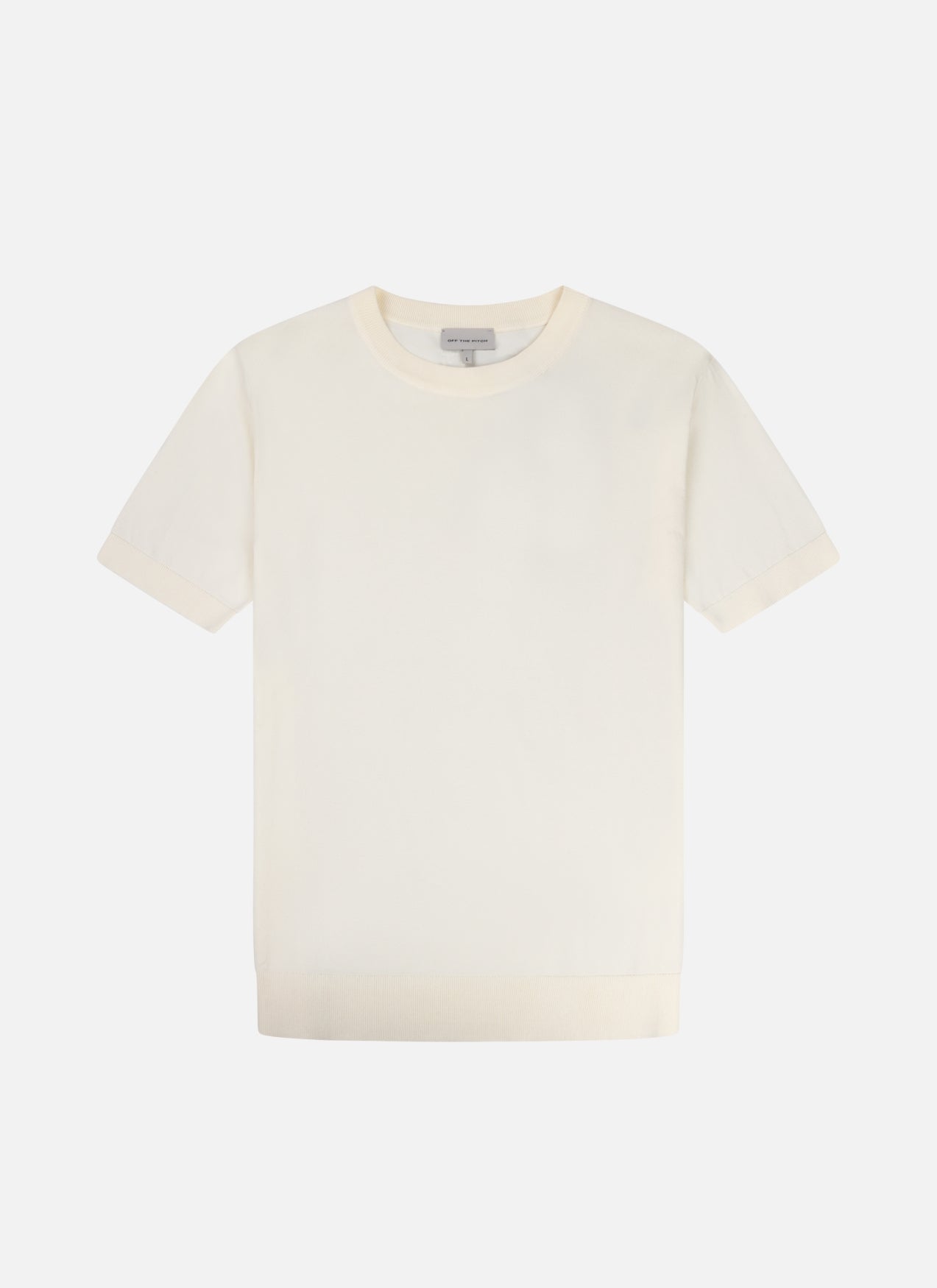 Camiseta de punto normal BLH | Crudo