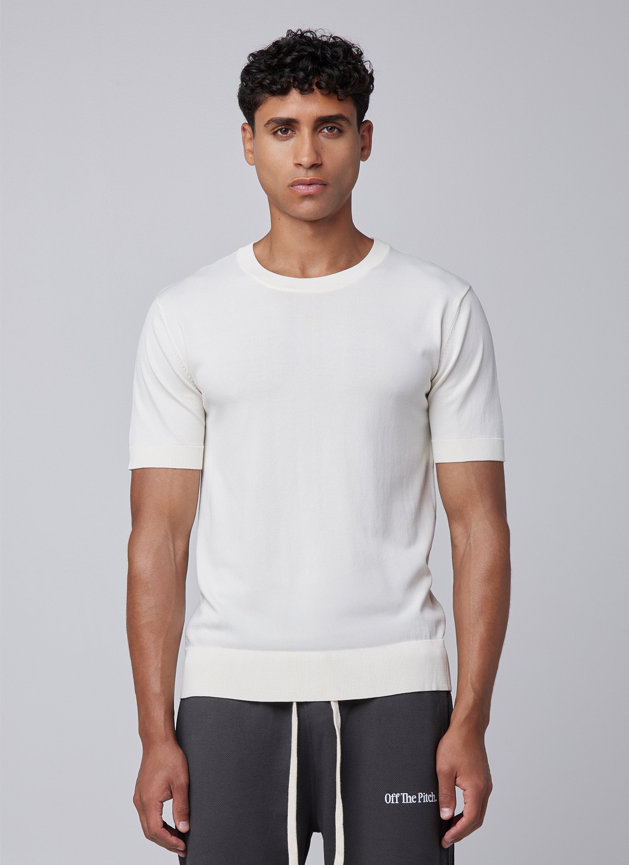 BLH Regular Knit Tee | Off White