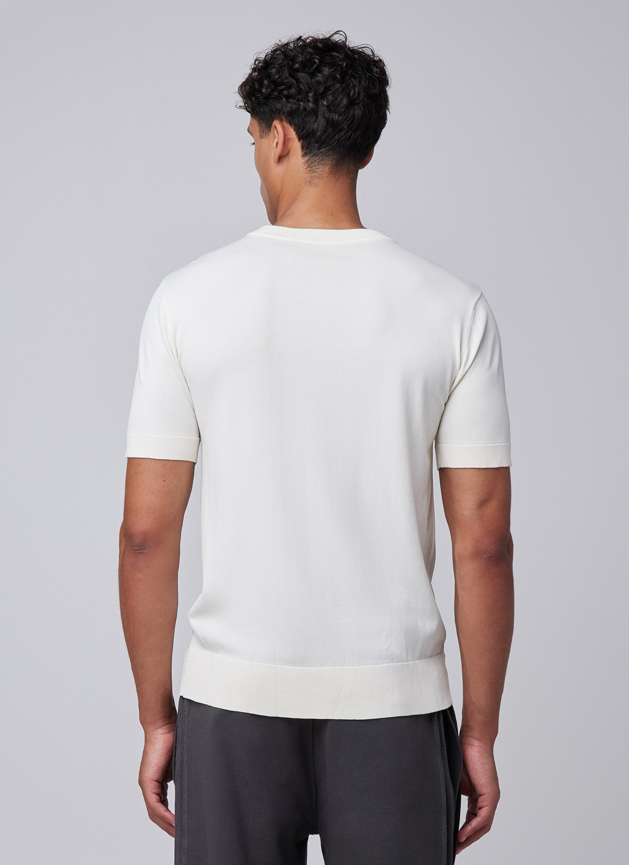 BLH Regular Knit Tee | Off White