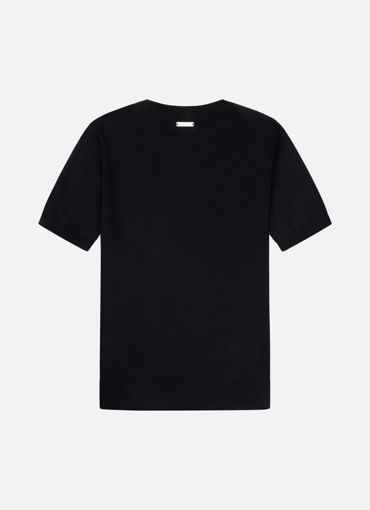 Camiseta de punto normal BLH | Negro