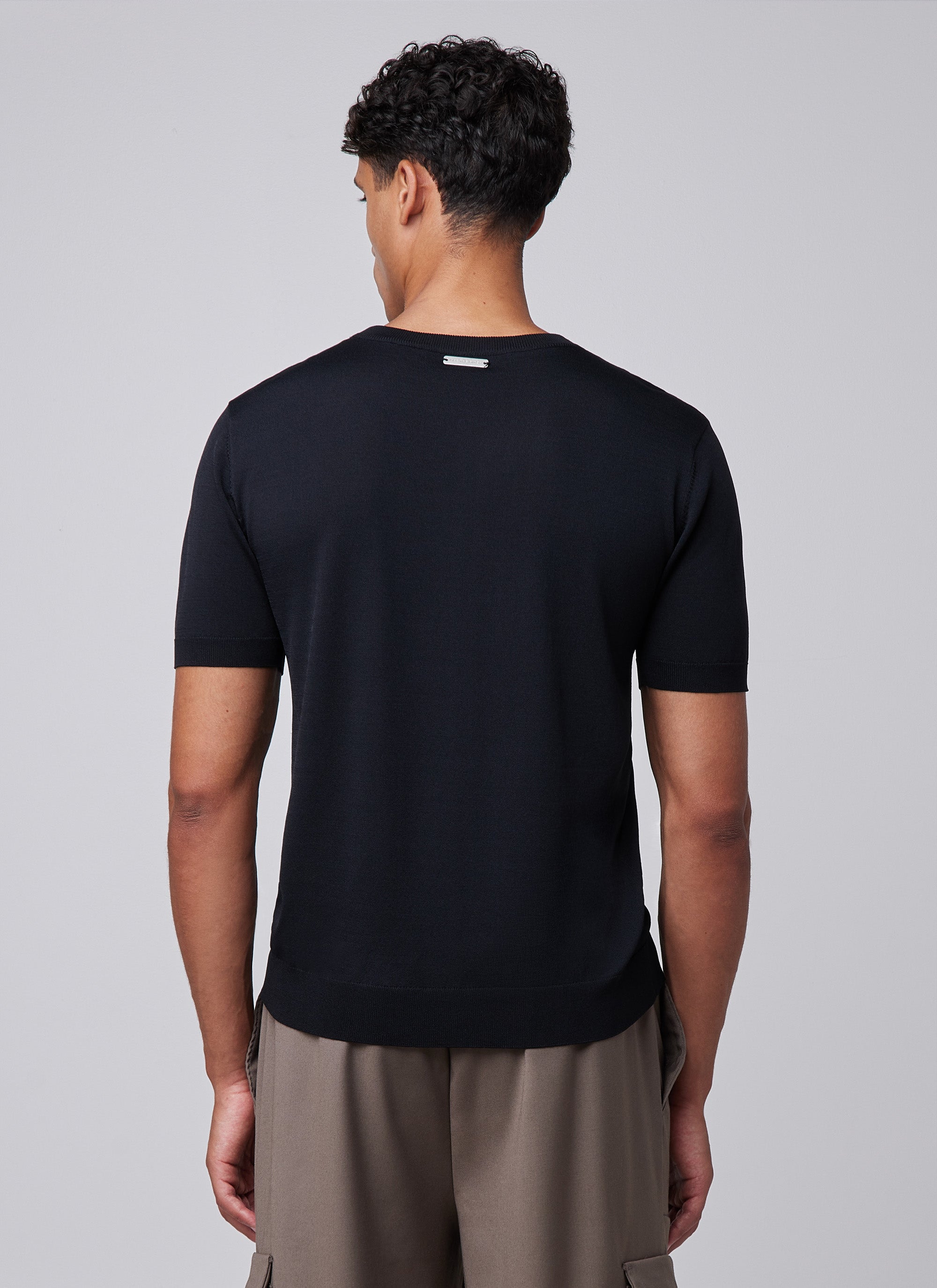 BLH Regular Knit Tee | Black