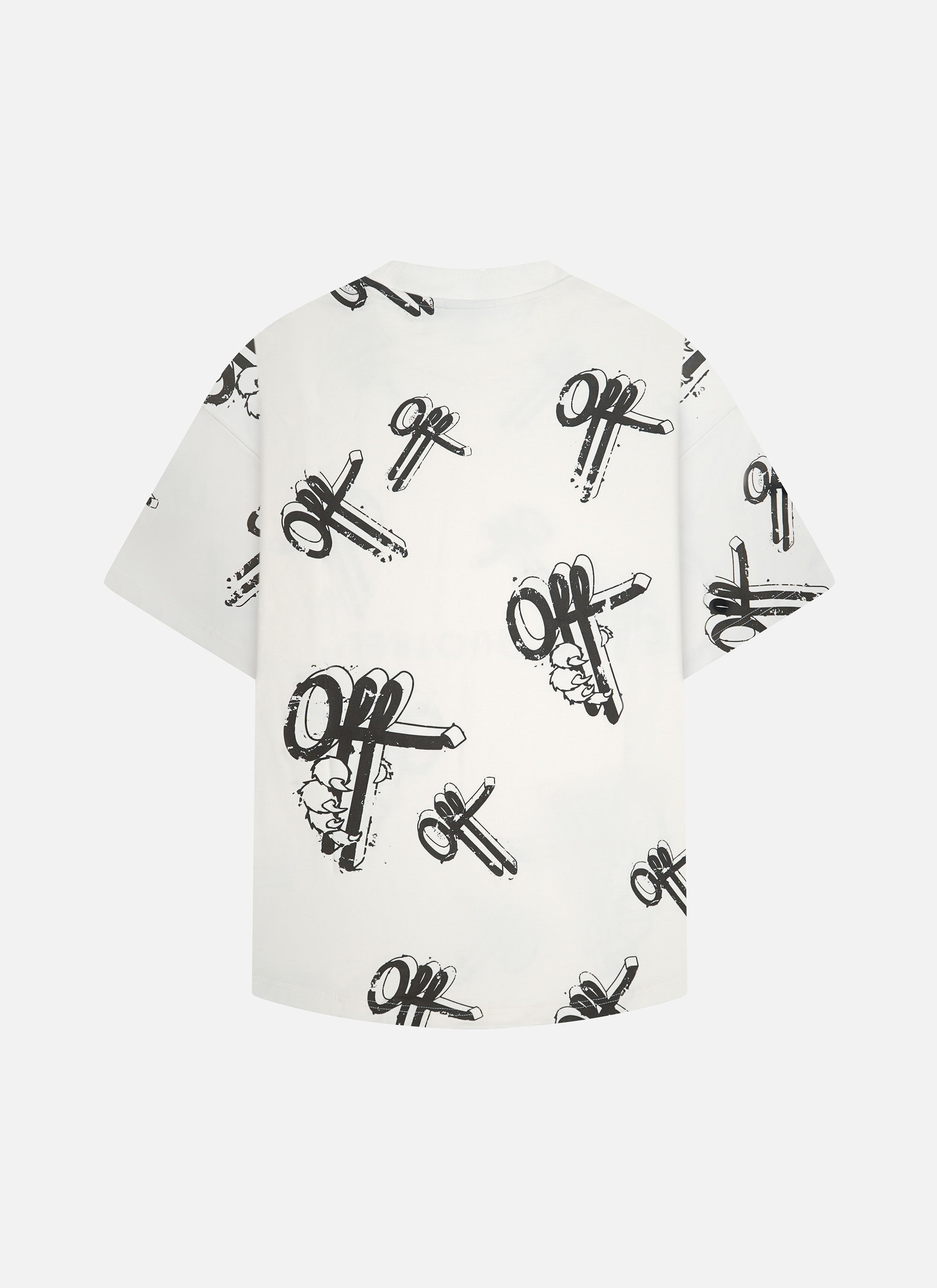 Off Mark Oversized Tee | Off White